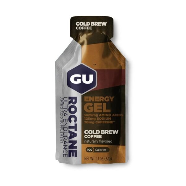 GU ROCTANE GEL COLD BREW COFFEE