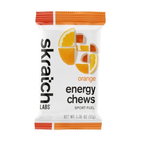 SKRATCH ENERGY CHEW ORANGE